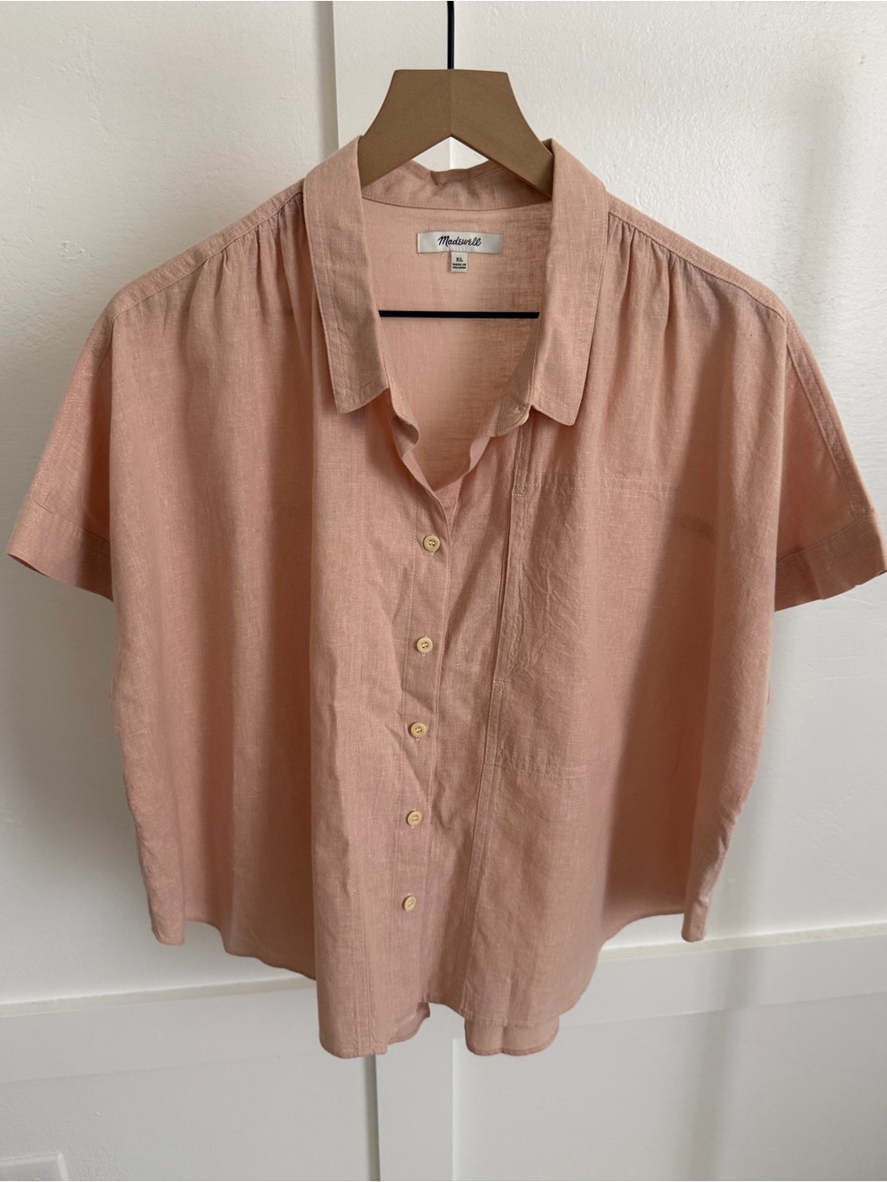 Madewell Central Drapey Shirt